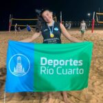 Barbara Domínguez Auad se consagró en el Torneo Mercosur de beach vóley