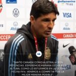En la previa del primer amistoso&hellip;