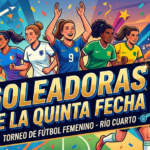 Goleadoras de la Quinta fecha&hellip;