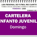 CARTELERA DE INFANTO JUVENIL FEMENINO&hellip;