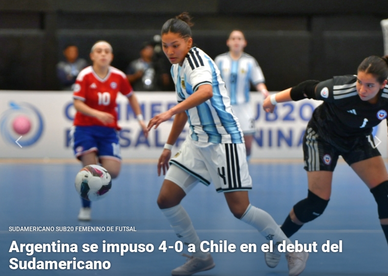 SUDAMERICANO SUB20 DE FUTSAL: Argentina se impuso 4-0&hellip;