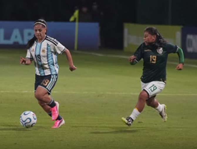 La Selección Sub 15 femenina empató 1-1 con Bolivia